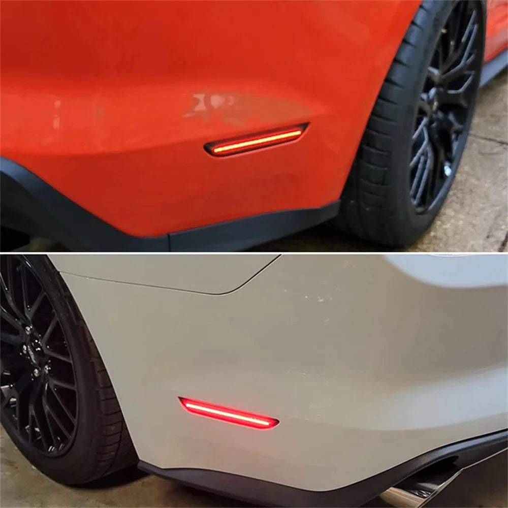 For Ford Mustang 2015-2021 Rear Bumper Side Marker Parking