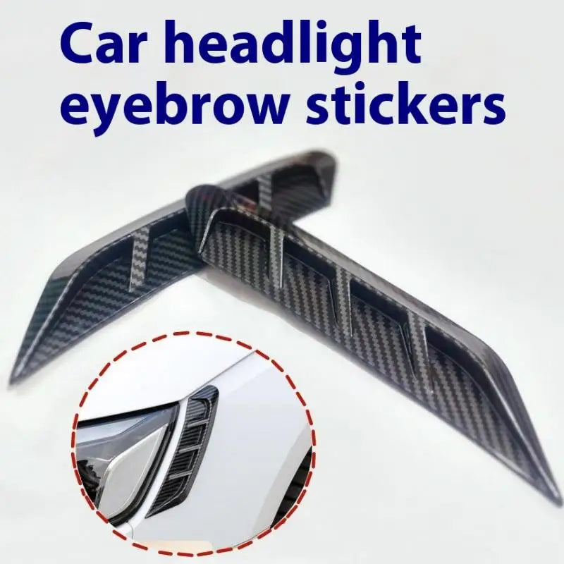 Headlight S Eye Lid Stickers Multifunctional Front Or Rear