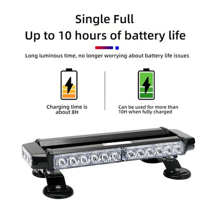 Strobe Roof Signal Warning Trucks Flashing Magnetic Ceiling Four