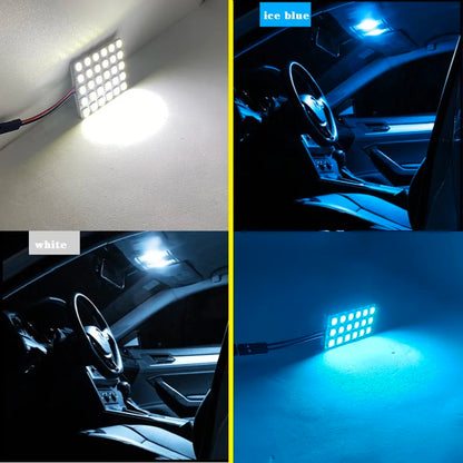 T10 Festoon 12 24 48 Smd Panel Ice Blue