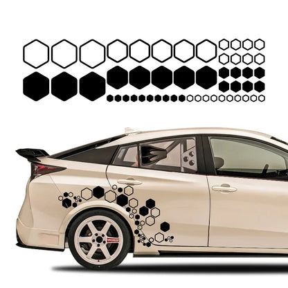 Honeycomb Hexagonal Combination Stickers Polygonal Waterproof