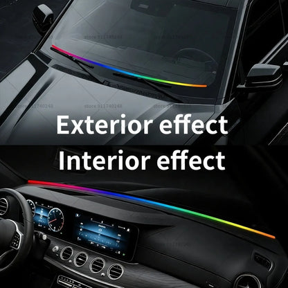 For BYD Song Pro DM-i Automotive Strip Colorful Acrylic Front