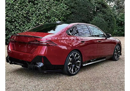 For BMW 5 Series I5 G60 Rear Bumper Diffuser Lip Gloss Black