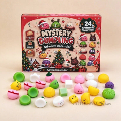 Christmas Squishies Advent Calendar 24 Days Countdown Adviento