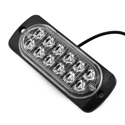 2PCS Urgent 12V 24V Strobe Warning Truck Van Bus