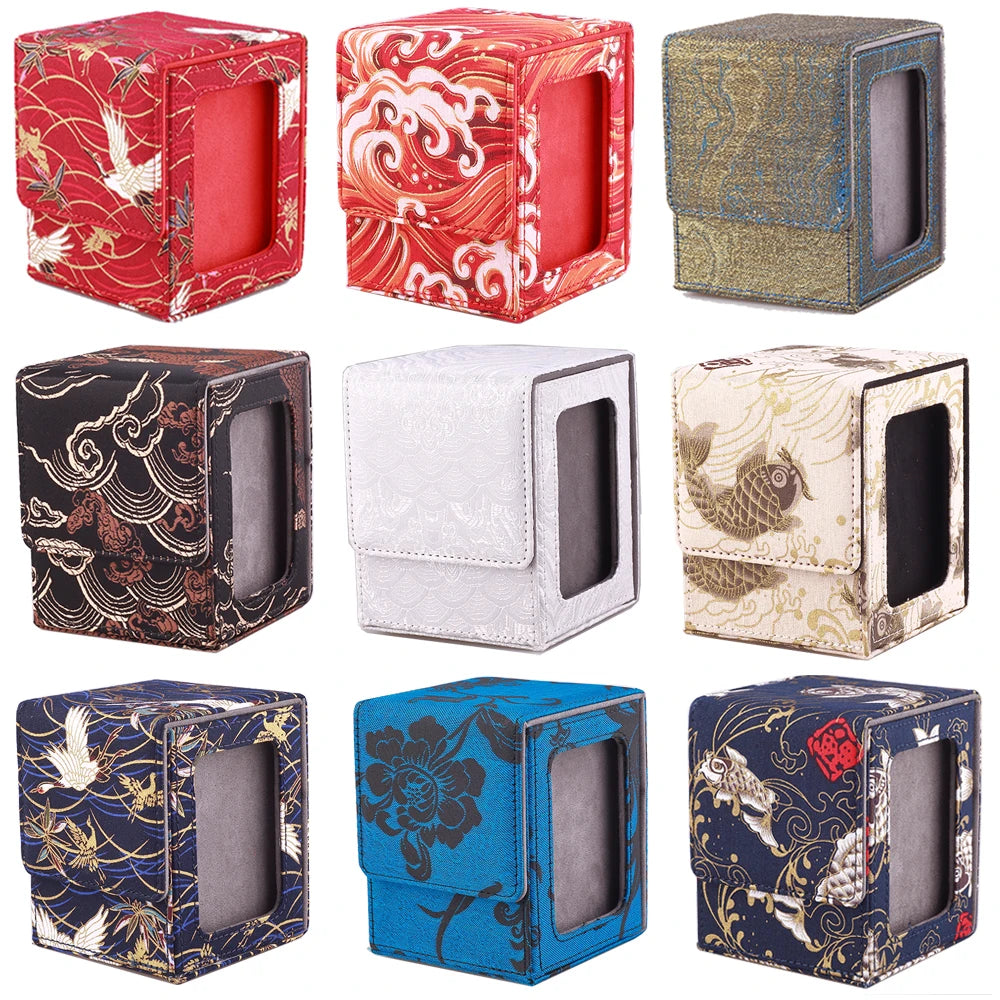 100 Trading Card Deck Box Holder Commander Carrying Organiser
