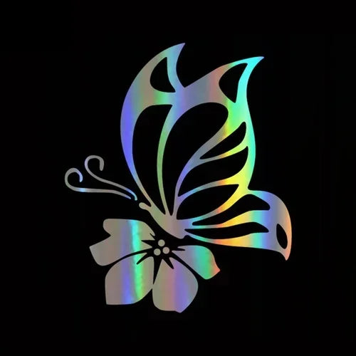 Butterfly Pattern Stickers Sticker Motorcycle Exterior Parts