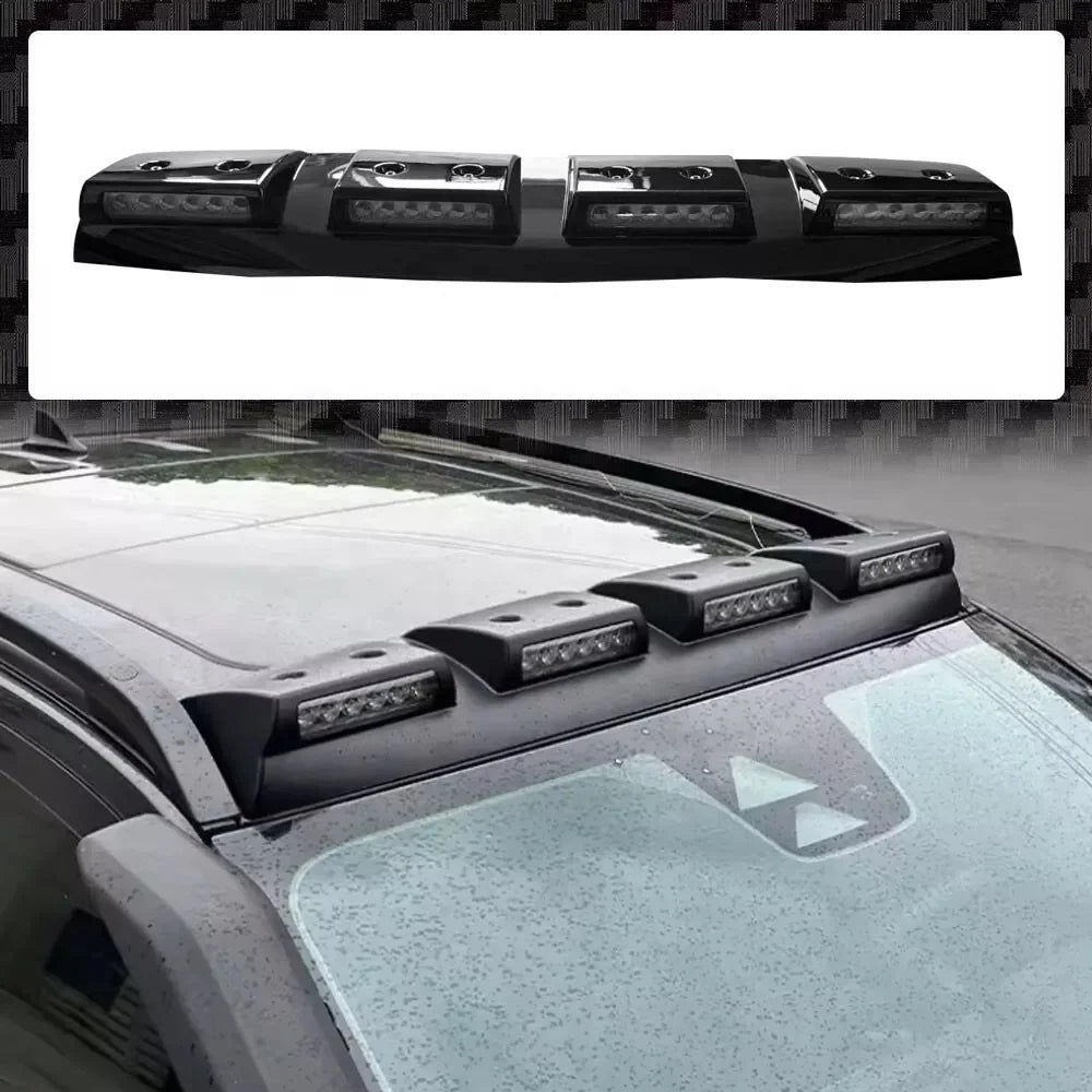 For Ford Ranger T9 Modification Black Roof Spoiler Condition