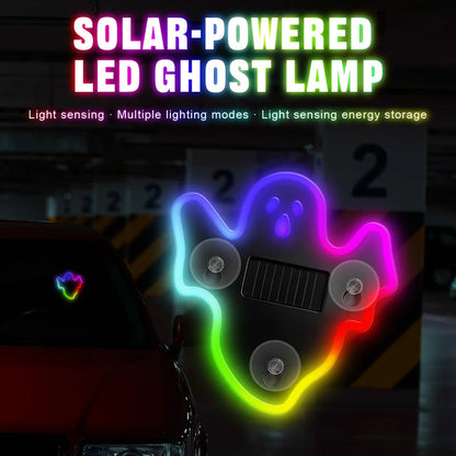 ghost-shaped Solar Power Atmosphere Fit Halloween Interior