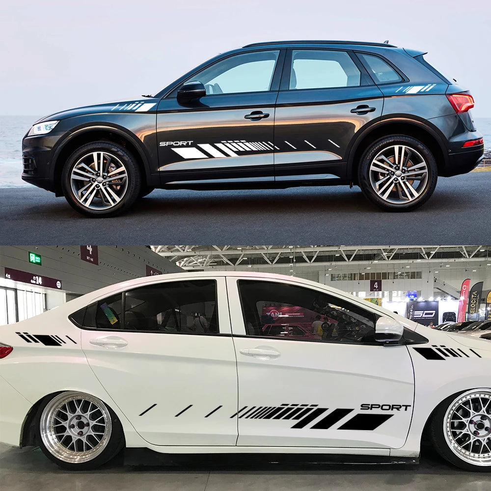For Audi Q5 Fy B9 8R Graphics Side Door Sticker Sport Trims