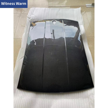 For BMW 3 Series F30 Carbon Fiber Roof Cover Trunk Boot Wings