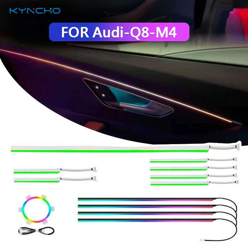 For Audi Q8 Ambient Interior Lighting Symphony