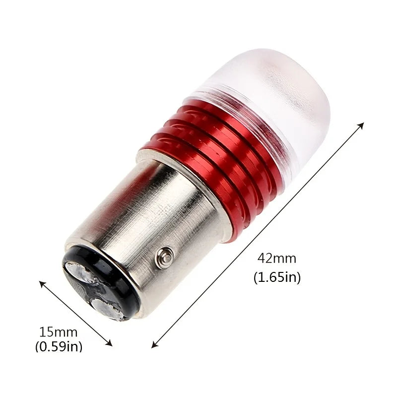 10PCS 12V Rear Taillight Tail Brake Strobe Flashing Motorcycle