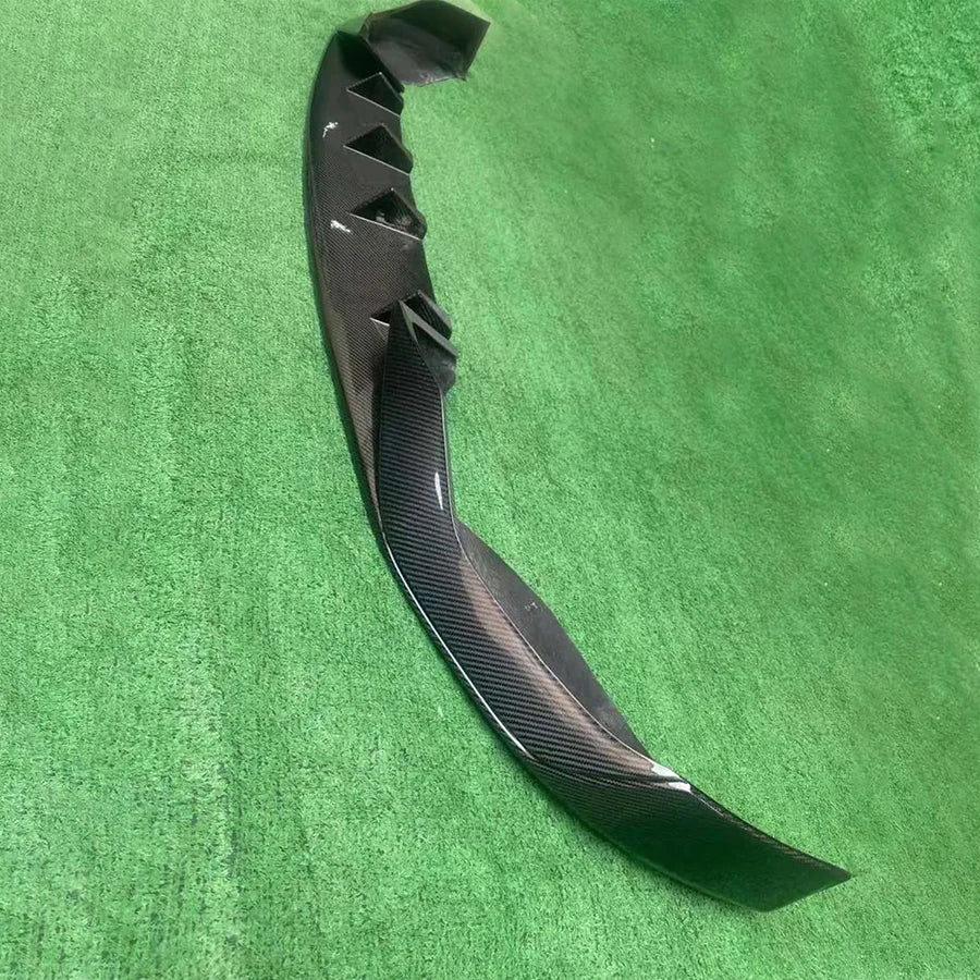 For BMW X5 G05 2019-2023 Carbon Fiber Front Bumper Lip Diffuser
