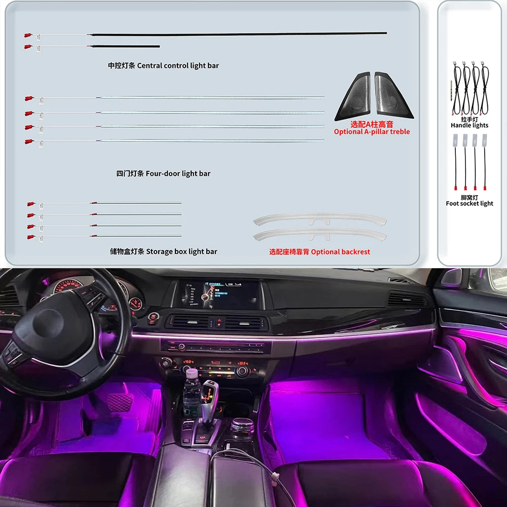 For BMW 5 Series F10 F11 Cic Nbt System F18 2012-2018 Door