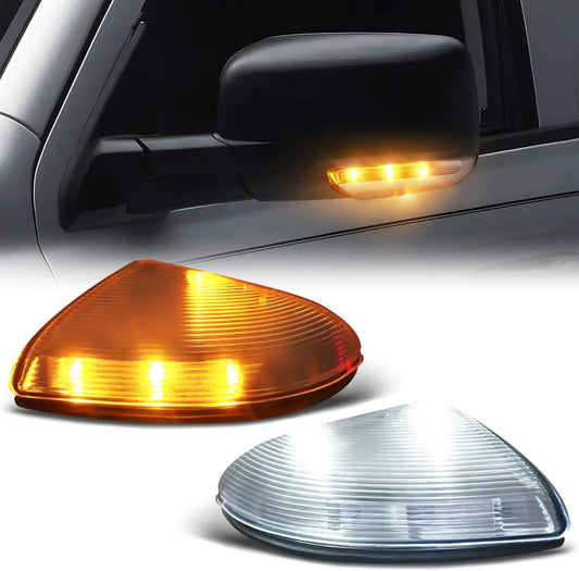 For Dodge Ram 1500 2500 Front Mirror Turn Signal Puddle Side