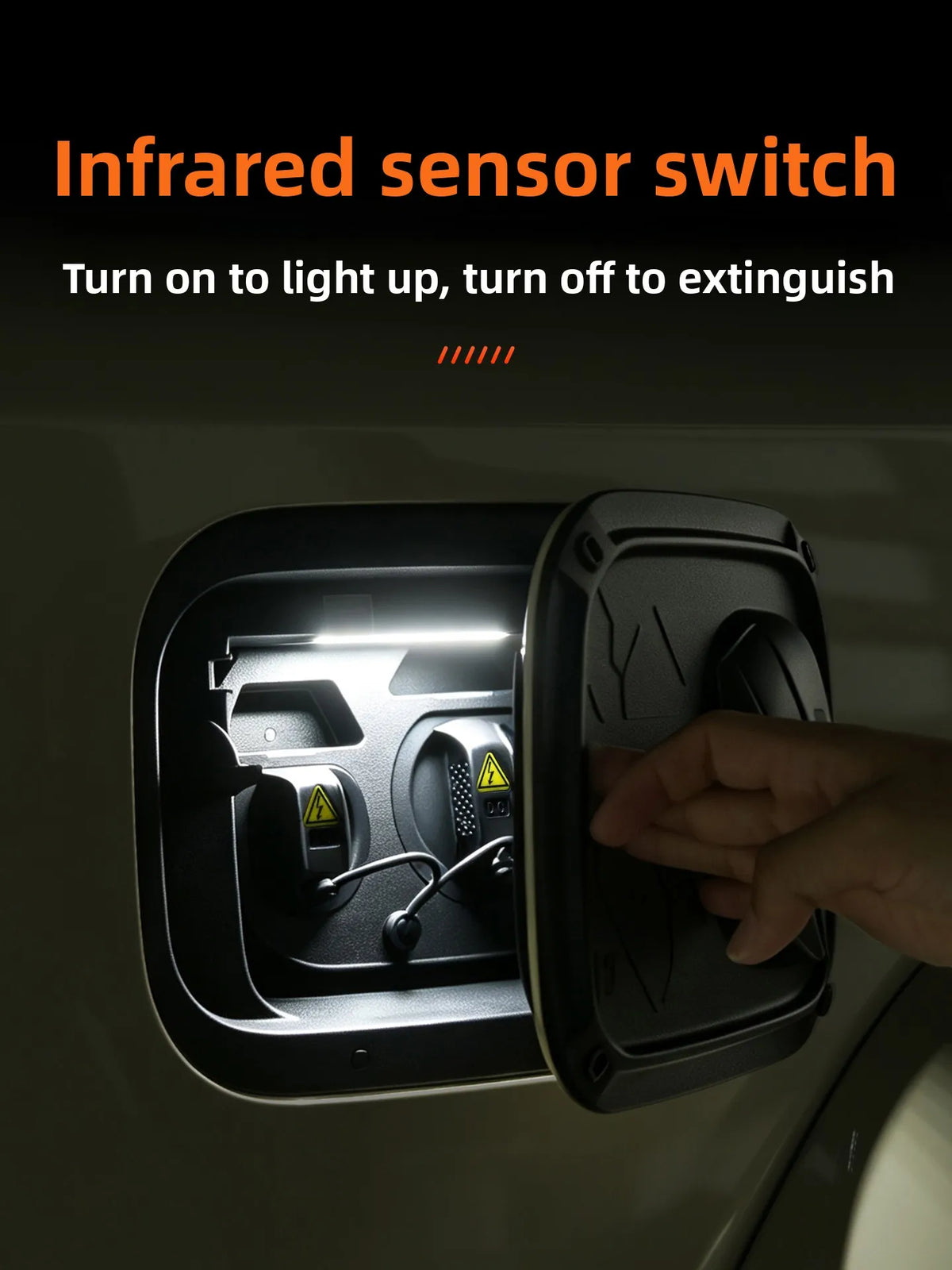 For Chery Icar V27 2026 Charging Port Lighting Automatic Sensing