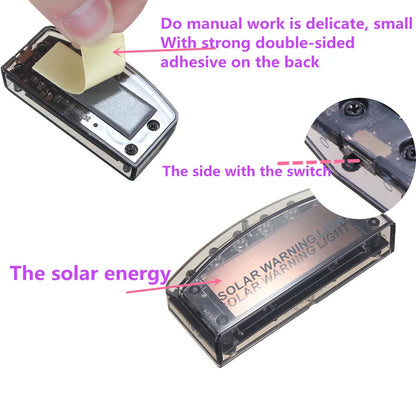 anti-theft Warning Solar Powered Simulated Dummy Fake Alarm