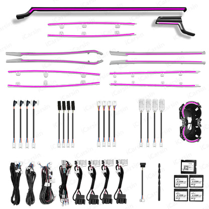 For Audi A5 S5 B9 2017-2024 Upgrade RGB Colors Interior Ambient