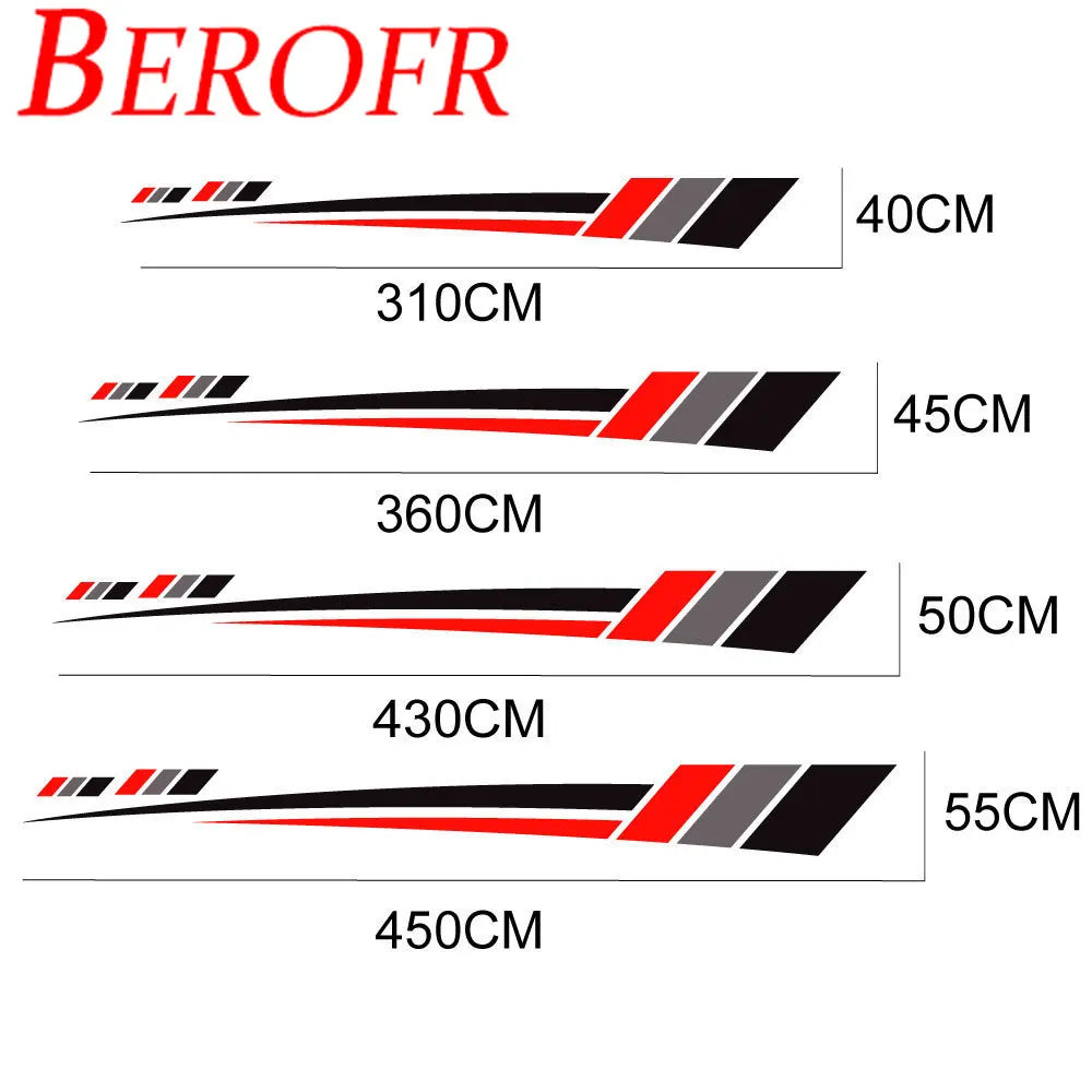 For Peugeot Boxer Citroen Jumper Fiat 6PCS Lot Body Stickers