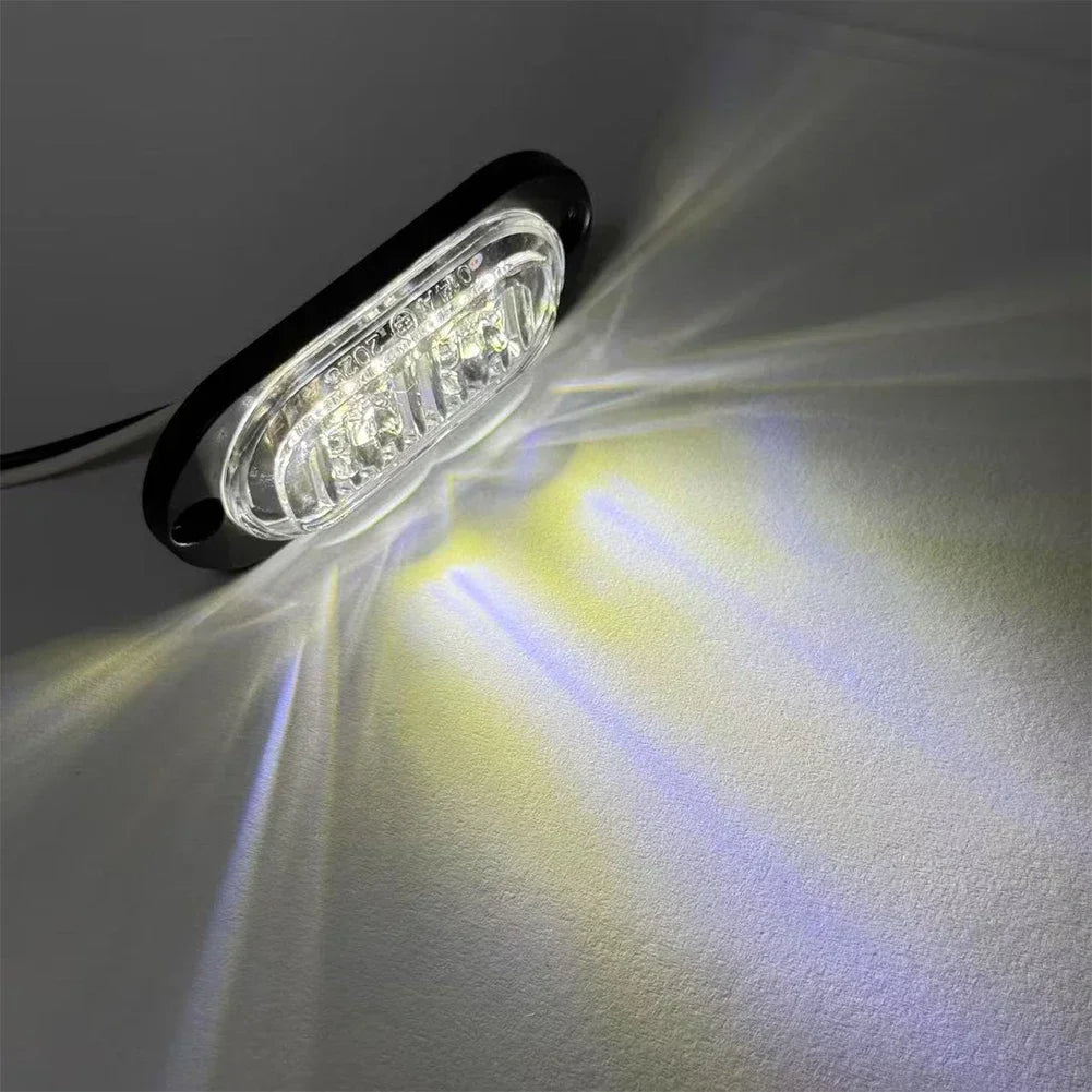 2LED Truck Position Side Marker Lamps 12V 24V Signal