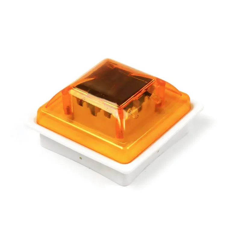 Solar Guardrail Post Cap Highway Outline Marker Reflective