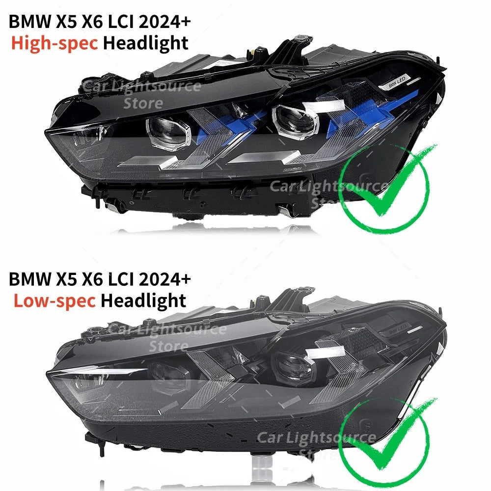 For BMW G05 G06 Lci X5 Yellow Drl Modules X6 F86 F95 30IX 30D