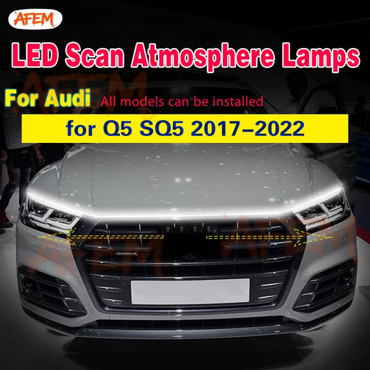 For Audi Q5 2017-2022 SQ5 Drl Daytime Running Start Scan