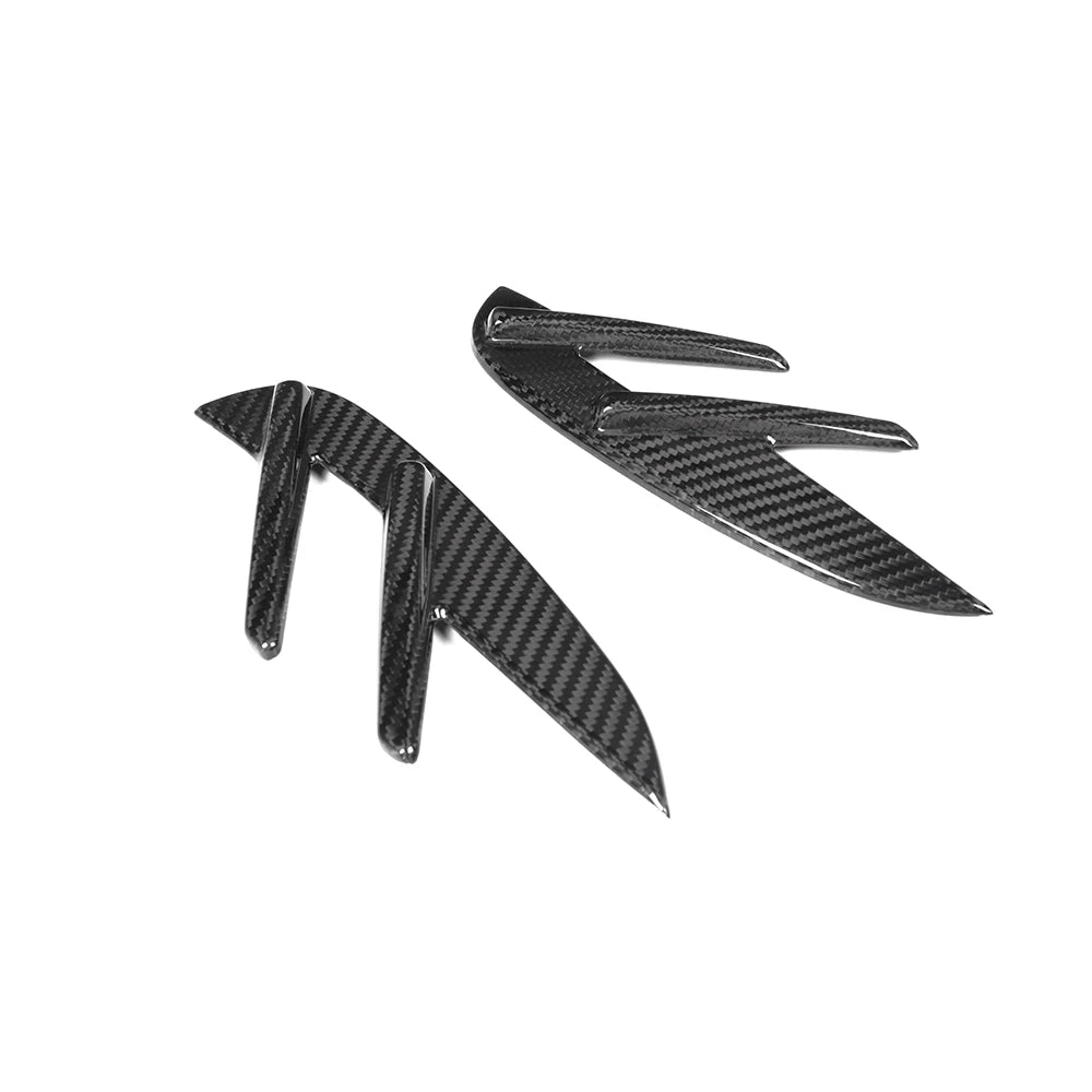 For BMW M3 Series G80 G81 Real Dry Carbon Fiber Side Fender M4