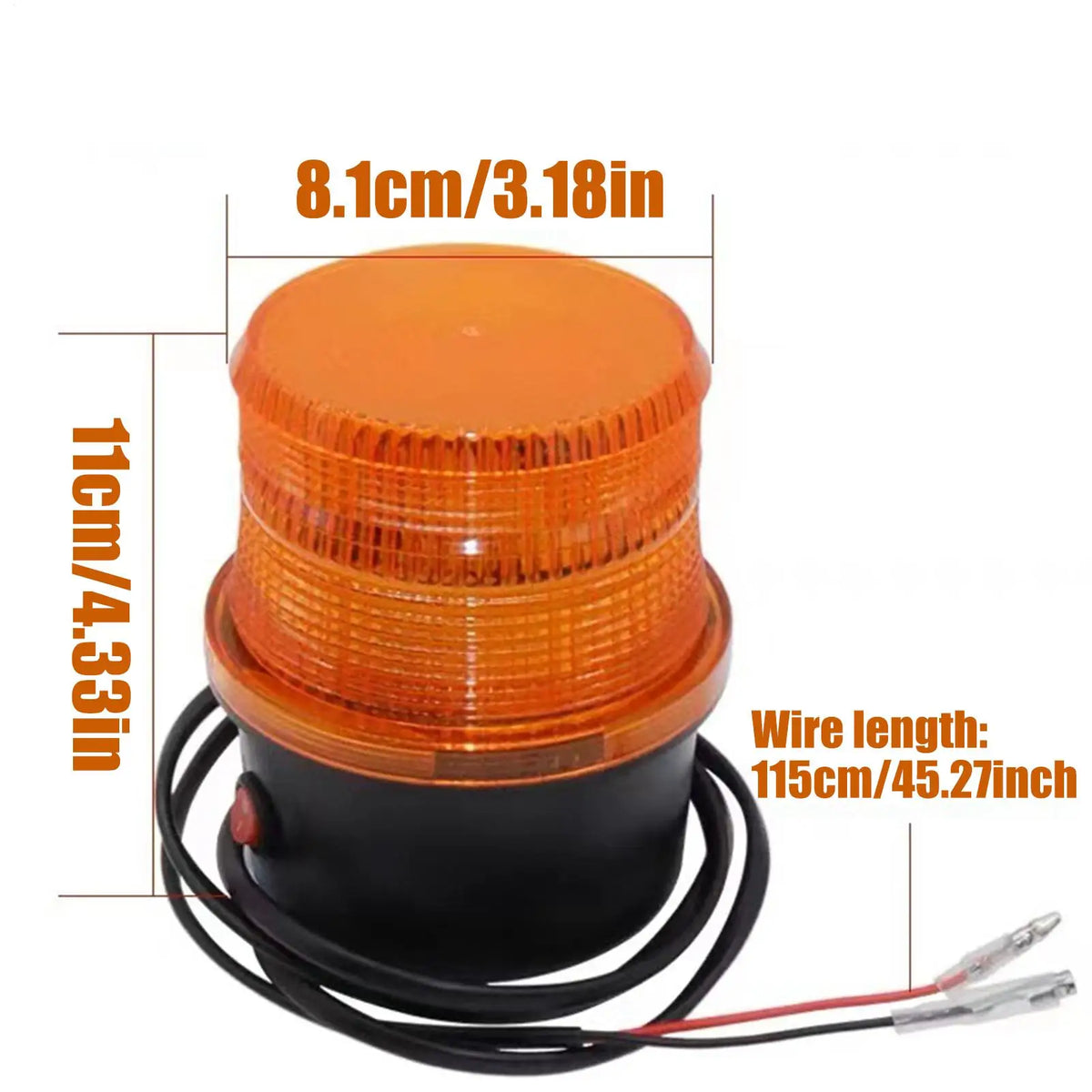 For Outdoor Truck Strobe dc12-72v Warning Flashing Alarm Trailor