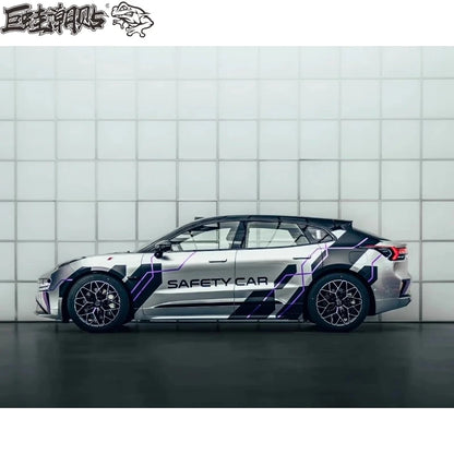 For Zeekr 001 007 Body Decoration Vinyl Sticker Sporty