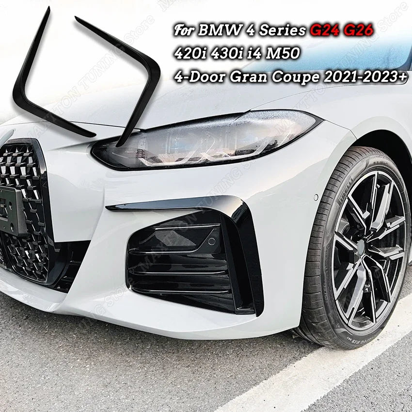For BMW G24 G26 420I 430I I4 M50 Series 4-door 2PCS Front Bumper