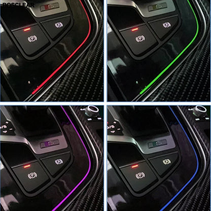For Audi A4 B9 2017 2018 Interior Atmosphere Central Ambient