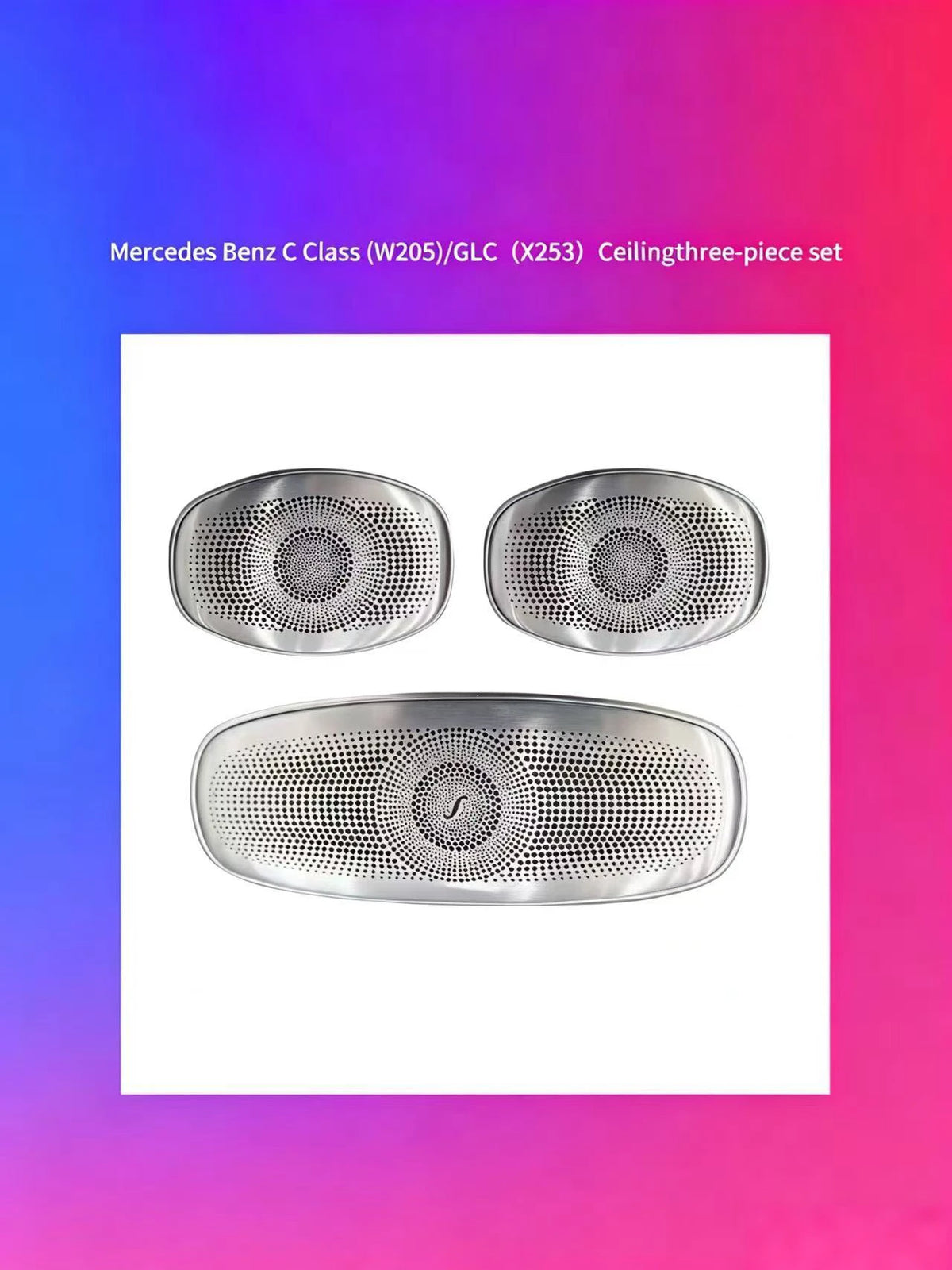 For Mercedes Benz C-Class W205 Glc Color Ambient Kit X253