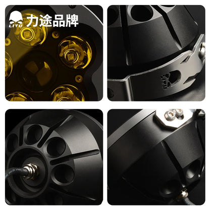 Inch 2PCS Work Pods Spot Beam Driving Drl 120W