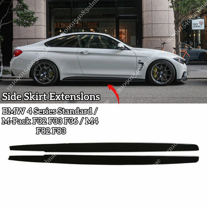 For BMW 4 Series Standard M-Pack Side Skirts F32 F33 F36 M4 F82