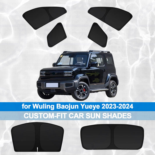 For Wuling Baojun Yueye 2023-2024 Side Window Sun Shades