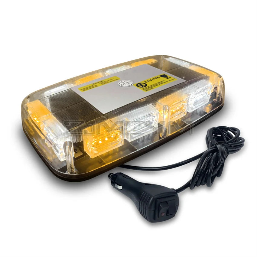 For 12V 24V 36W Roof Strobe 48 Emergency Safety Hazard Warning