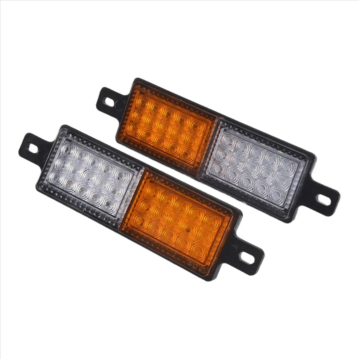 Compatible 2PCS 12V Truck Bull Bar Bullbar Front Bumper