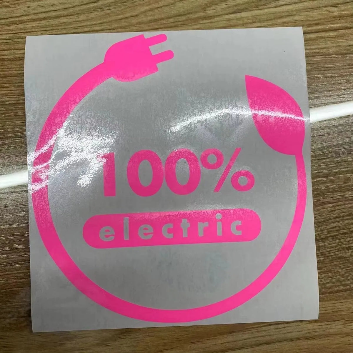 15CM 100 Energy Logo Design Window Bumper Motorcycle Waterproof