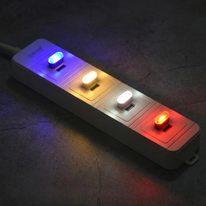 1PC MINI USB Atmosphere Interior Neon Emergency Lighting Plug