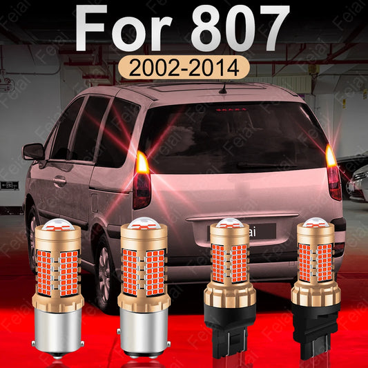 For Peugeot 807 LED Strobe Brake Bulb 2002-20052006 2007 2008