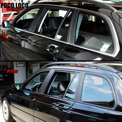 10CM Carbon Fiber Matte Glossy Black Vinyl Wrap Film