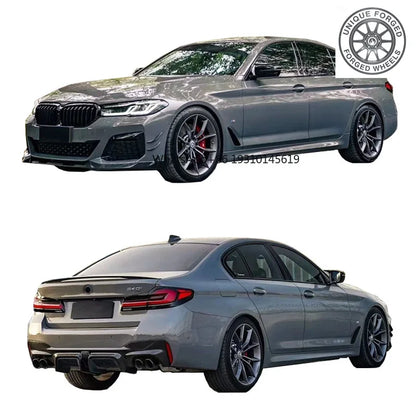 For BMW 5 Series Yiku Rekenzburg Dry Carbon Fiber Body Kit Front