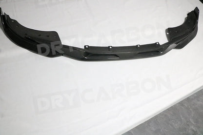 For BMW G22 G23 Coupe 2021+ Dry Carbon Fiber Front Bumper Lip