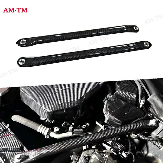 For BMW 4 Series G22 G23 Dry Carbon Fiber Engine Strut Bar Brace