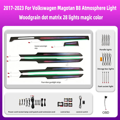 For Volkswagen Magotan B8 2017-2023 Years Ambient Atmosphere