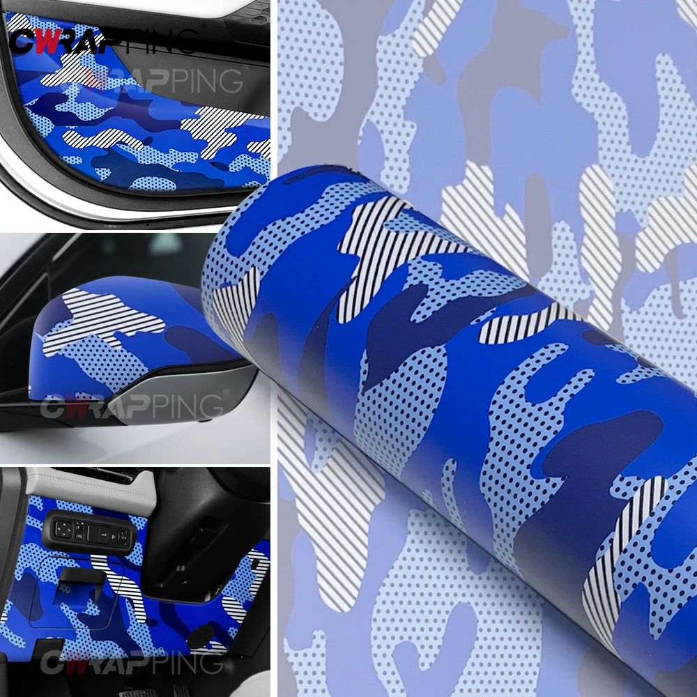 Camo Vinyl Wrap Tuning off-road Camouflage Film Wrapping Sticker