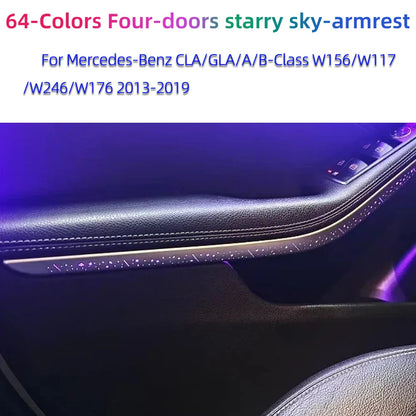 For Mercedes-Benz Cla Gla A B-Class Color four-doors Starry