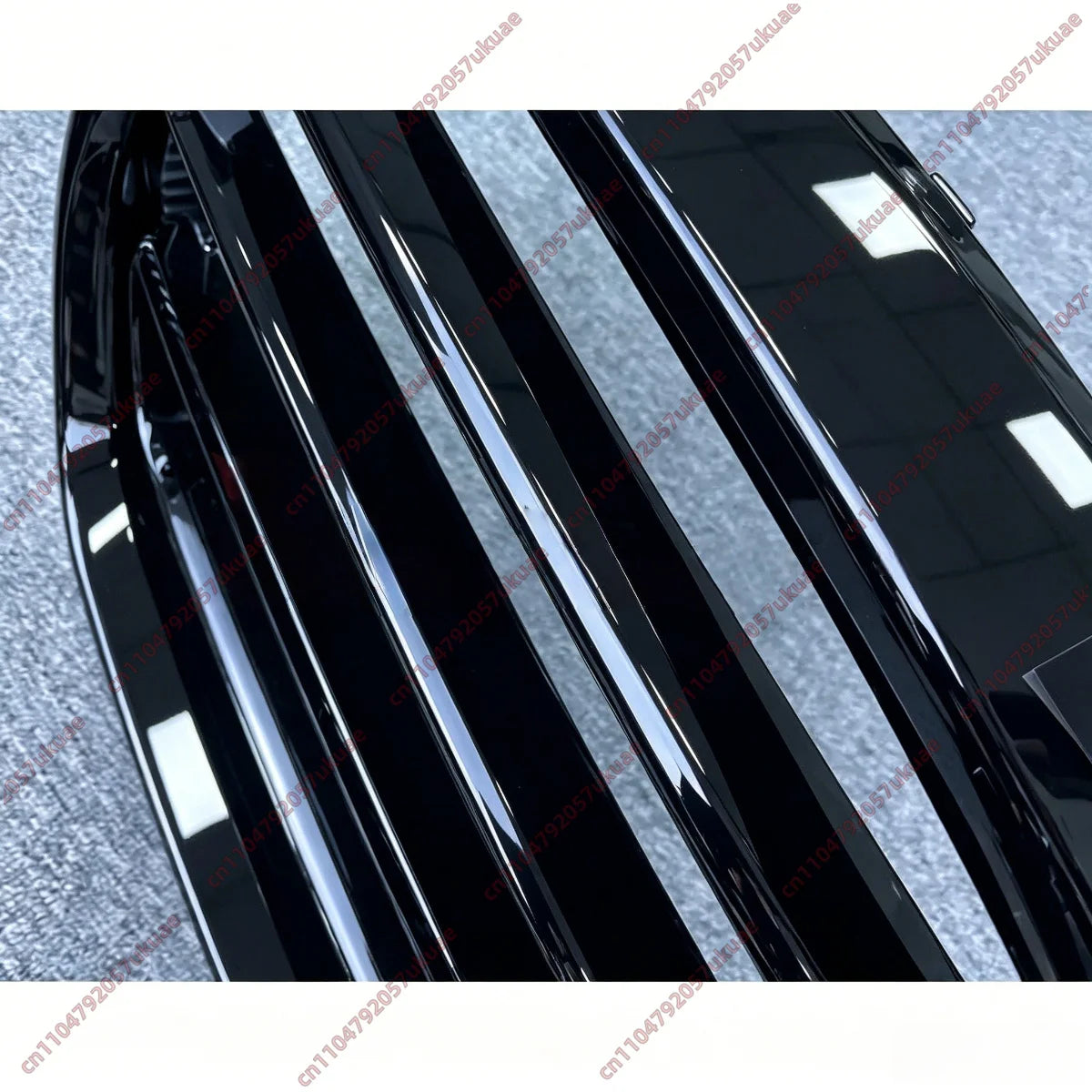 For BMW X5 G05 2023-2026 ABS Front Bumper Grille Moulding Strips